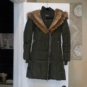 Mackage  Puffer Jacket with Fur Detail